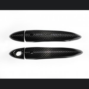 Alfa Romeo Stelvio Exterior Door Handle Set - Carbon Fiber - Feroce Carbon